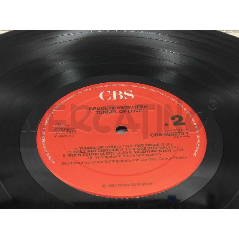 DISCO 33 GIRI BRUCE SPRINGSTEEN TUNNEL OF LOVE VG | Mercatino dell'Usato Moncalieri bengasi 4