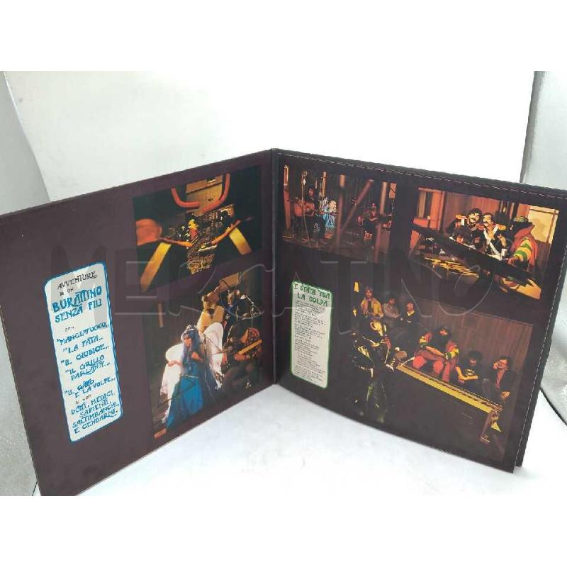DISCO 33 GIRI BURATTINO SENZA FILI EDOARDO BENNATO VG | Mercatino dell'Usato Moncalieri bengasi 3