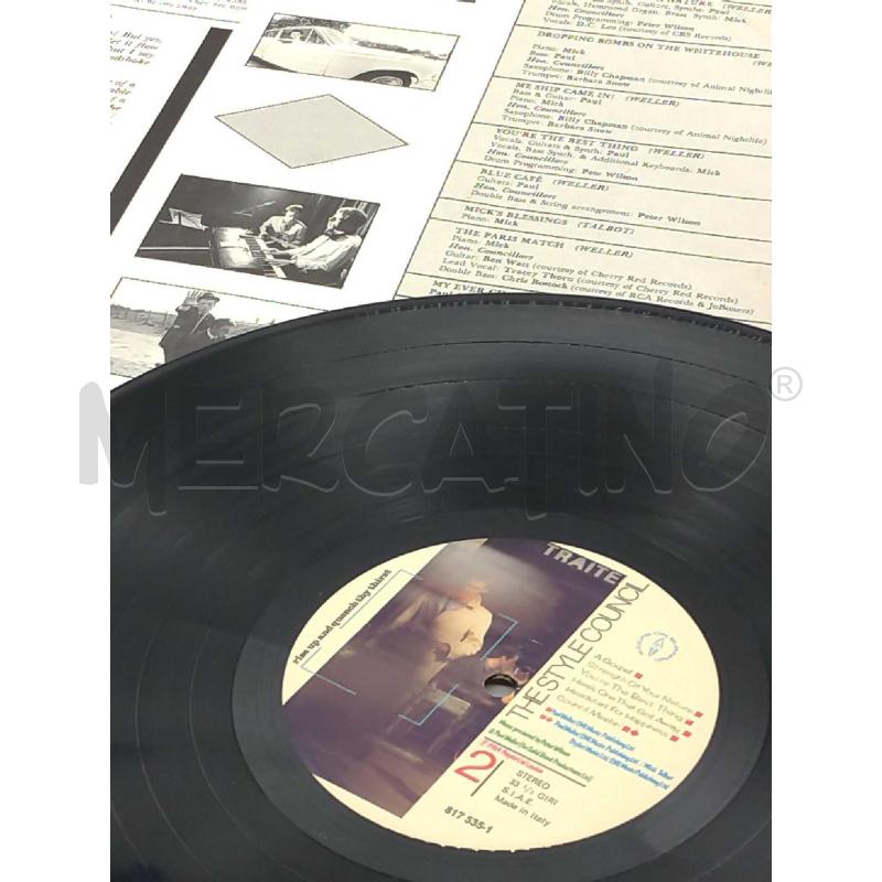 DISCO 33 GIRI CAFE' BLEU THE STYLE COUNCIL VG | Mercatino dell'Usato Moncalieri bengasi 3