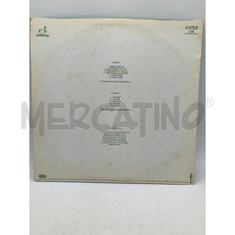 DISCO 33 GIRI CANDOMBLE DA BAHIA VG | Mercatino dell'Usato Moncalieri bengasi 2