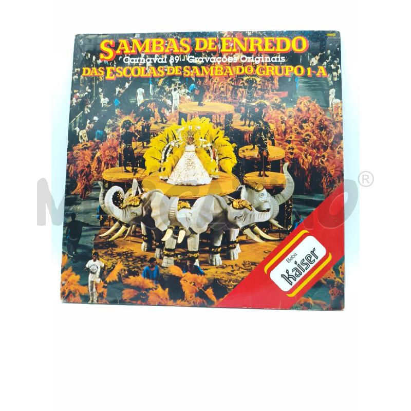 DISCO 33 GIRI CARNIVAL 89 SAMBAS DE ENREDO VG | Mercatino dell'Usato Moncalieri bengasi 1