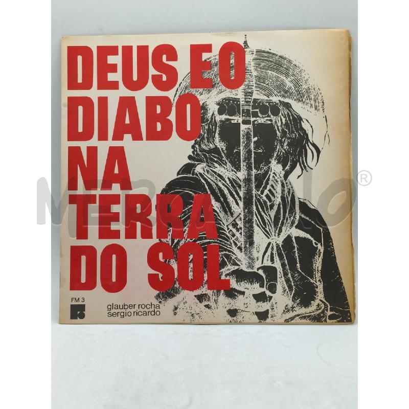 DISCO 33 GIRI DEUS E O DIABO NA TERRA DO SOL GLAUBER ROCHA SERGIO RICARDO VG | Mercatino dell'Usato Moncalieri bengasi 1