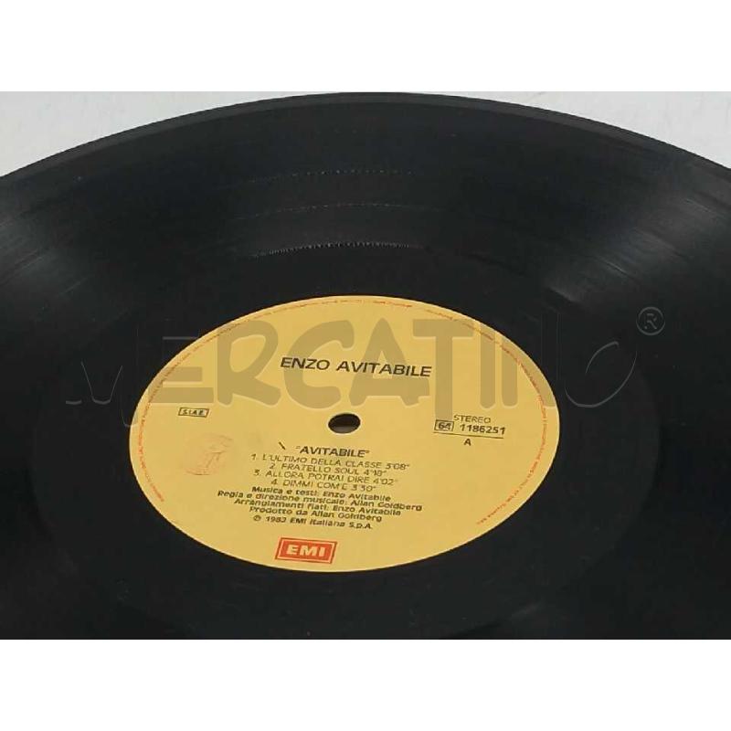 DISCO 33 GIRI ENZO AVITABILE AVITABILE VG | Mercatino dell'Usato Moncalieri bengasi 3