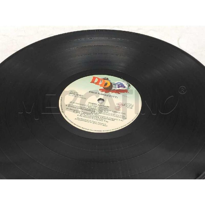 DISCO 33 GIRI EROS RAMAZZOTTI CUORI AGITATI VG | Mercatino dell'Usato Moncalieri bengasi 3