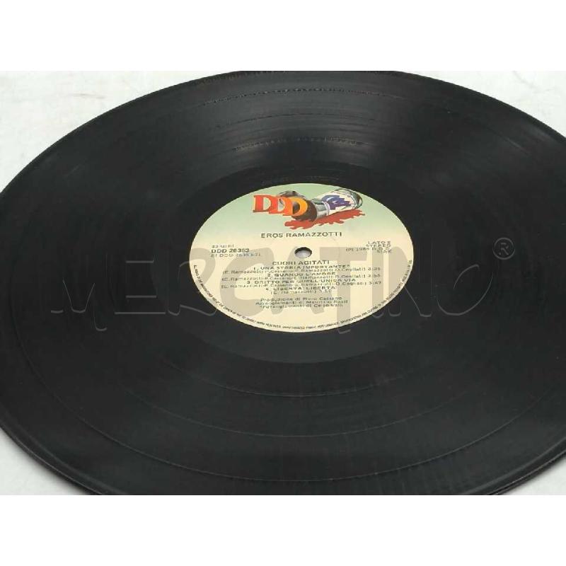 DISCO 33 GIRI EROS RAMAZZOTTI CUORI AGITATI VG | Mercatino dell'Usato Moncalieri bengasi 4