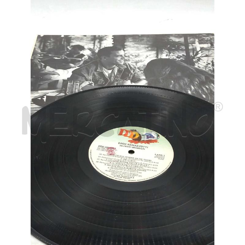 DISCO 33 GIRI EROS RAMAZZOTTI IN CERTI MOMENTI VG | Mercatino dell'Usato Moncalieri bengasi 3