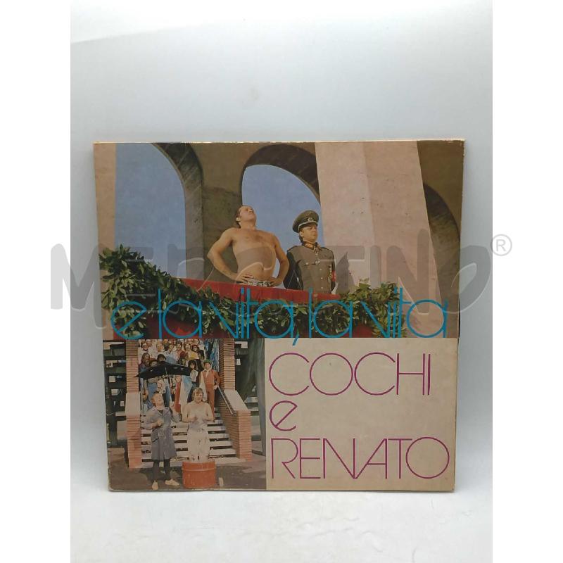 DISCO 33 GIRI E LA VITA LA VITA COCHI E RENATO VG | Mercatino dell'Usato Moncalieri bengasi 1