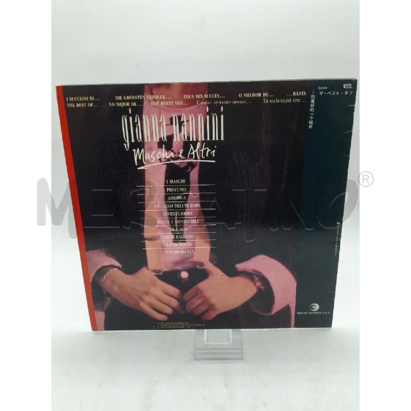 DISCO 33 GIRI GIANNA NANNINI MASCHI E ALTRI VG | Mercatino dell'Usato Moncalieri bengasi 2