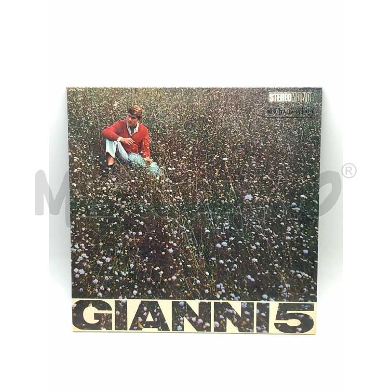 DISCO 33 GIRI GIANNI 5 GIANNI MORANDI LIEVI RIGHE COVER VG | Mercatino dell'Usato Moncalieri bengasi 1
