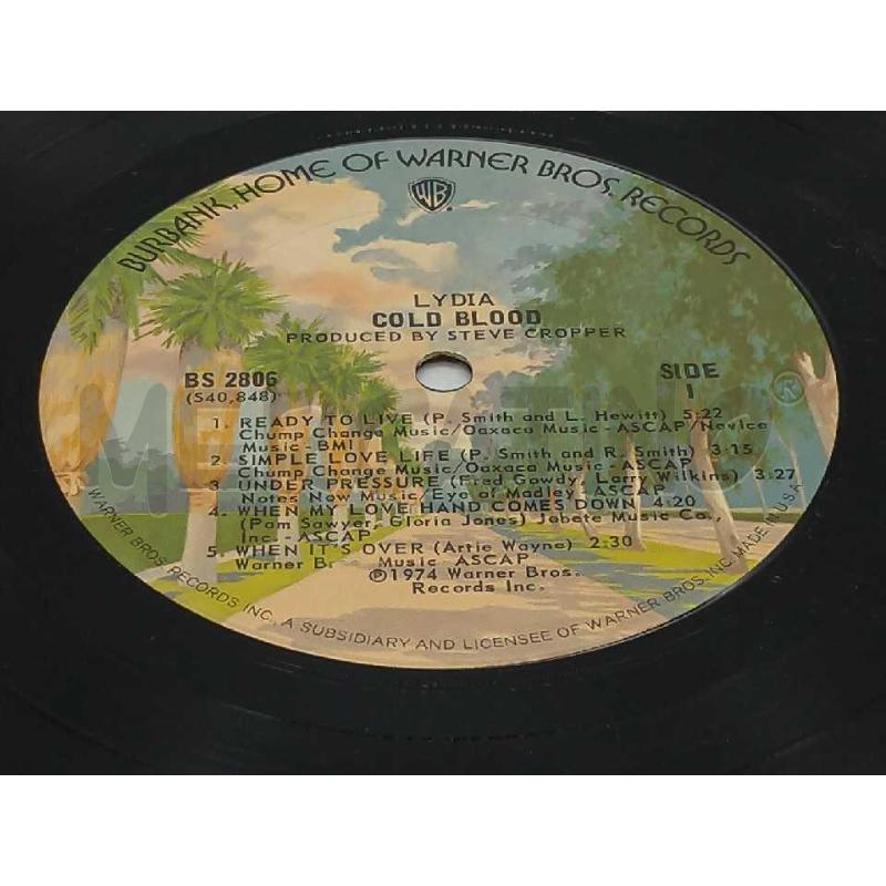 DISCO 33 GIRI LYDIA COLD BLOOD VG | Mercatino dell'Usato Moncalieri bengasi 4