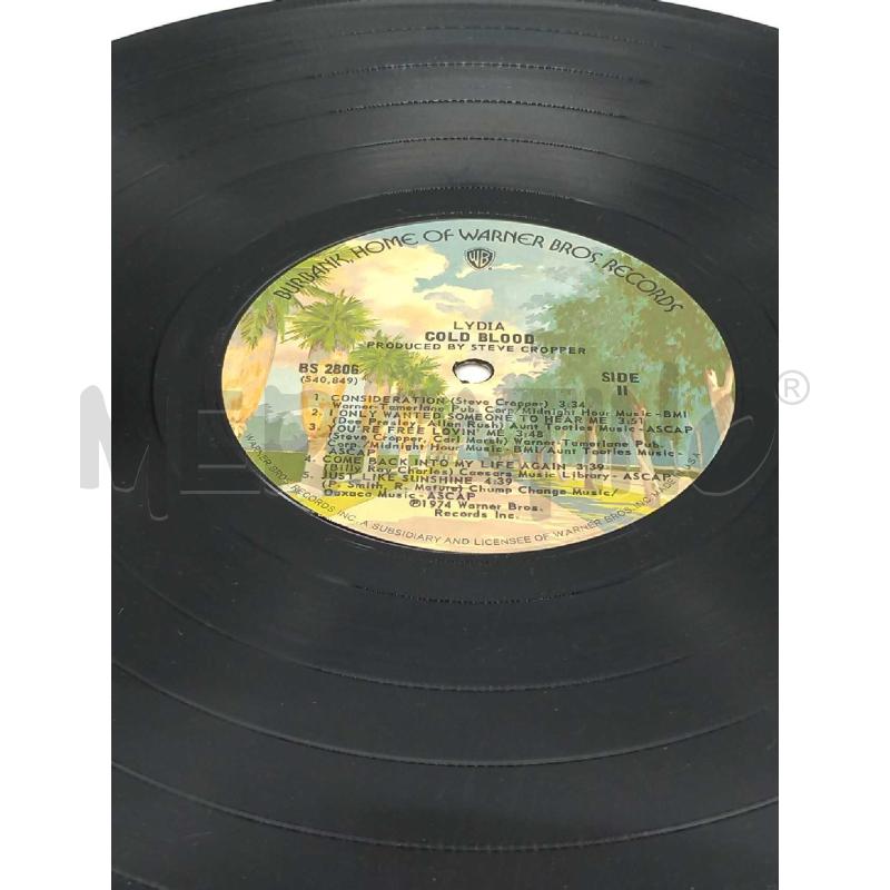 DISCO 33 GIRI LYDIA COLD BLOOD VG | Mercatino dell'Usato Moncalieri bengasi 5