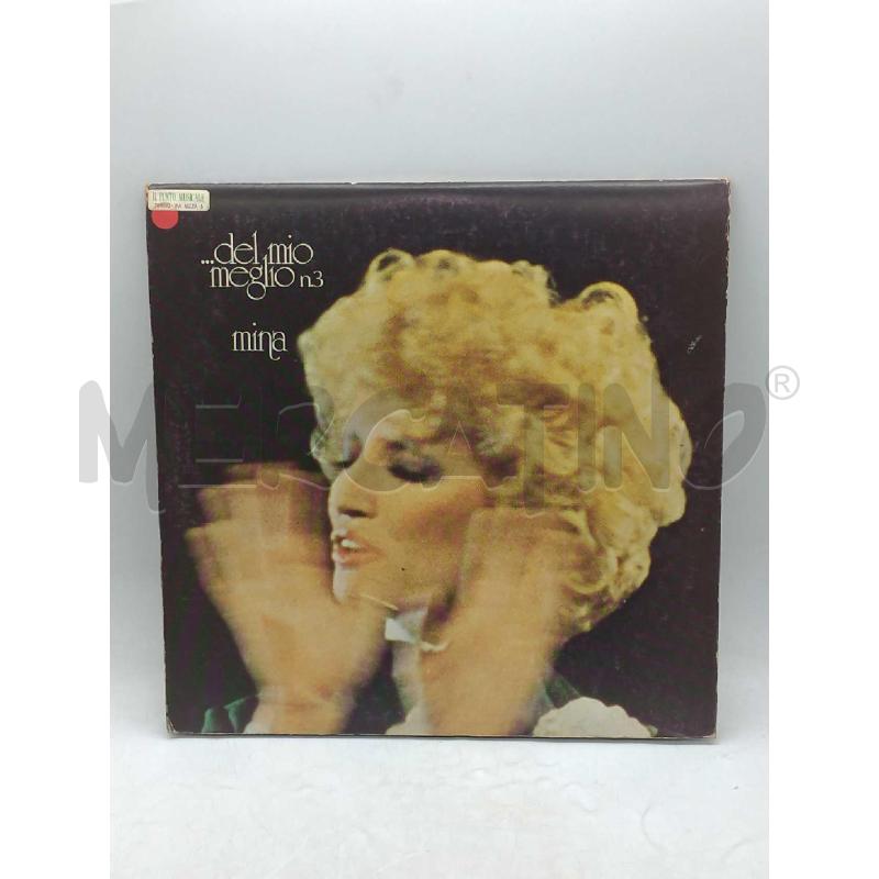 DISCO 33 GIRI MINA DEL MIO MEGLIO N.3 VG | Mercatino dell'Usato Moncalieri bengasi 1