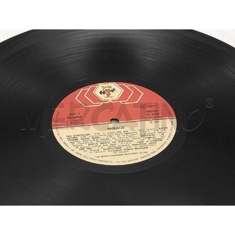 DISCO 33 GIRI MIXAGE VG | Mercatino dell'Usato Moncalieri bengasi 3
