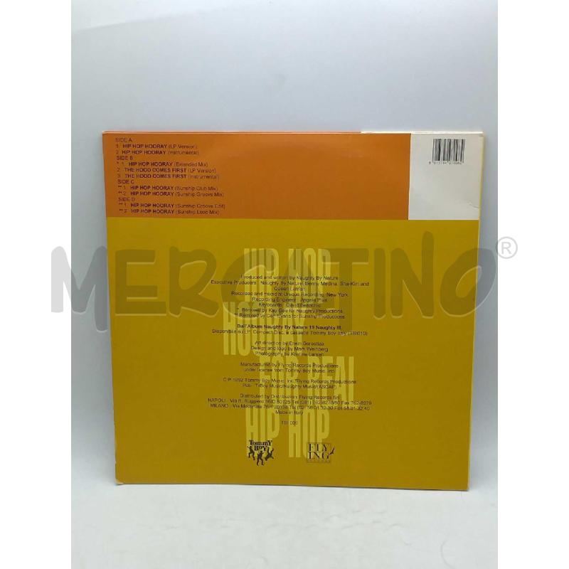 DISCO 33 GIRI NAUGHTY BY NATURE HIP HOP HOORAY VG+ | Mercatino dell'Usato Moncalieri bengasi 2