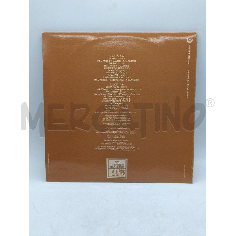 DISCO 33 GIRI NINO D'ANGELO INSEPARABILI VG | Mercatino dell'Usato Moncalieri bengasi 2