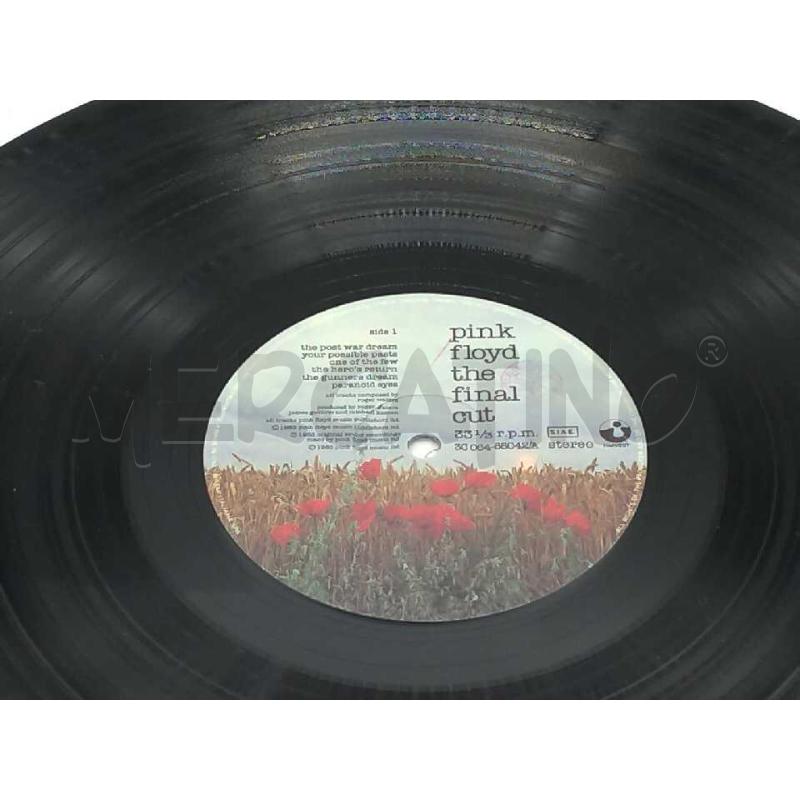 DISCO 33 GIRI PINK FLOYD THE FINAL CUT VG+ | Mercatino dell'Usato Moncalieri bengasi 4