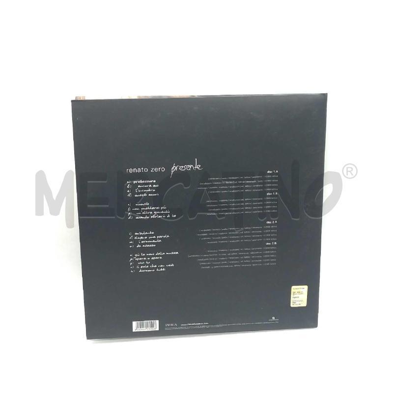 DISCO 33 GIRI PRESENTE RENATO ZERO DOPPIO VINILE VG+ | Mercatino dell'Usato Moncalieri bengasi 2