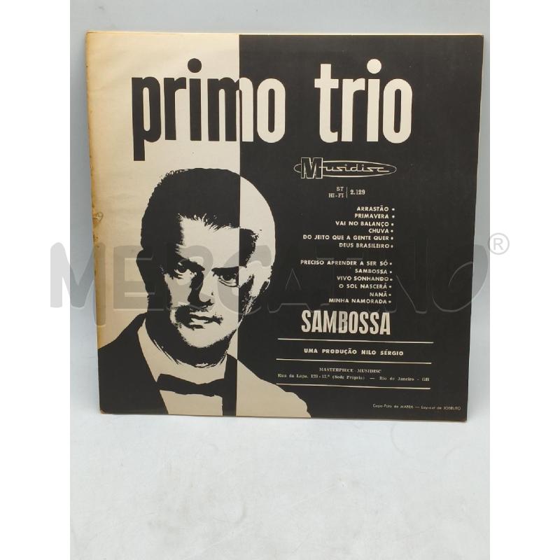 DISCO 33 GIRI PRIMO TRIO SAMBOSSA VG | Mercatino dell'Usato Moncalieri bengasi 2