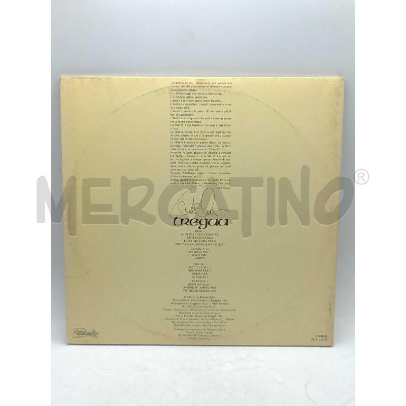 DISCO 33 GIRI RENATO ZERO TREGUA VG | Mercatino dell'Usato Moncalieri bengasi 2