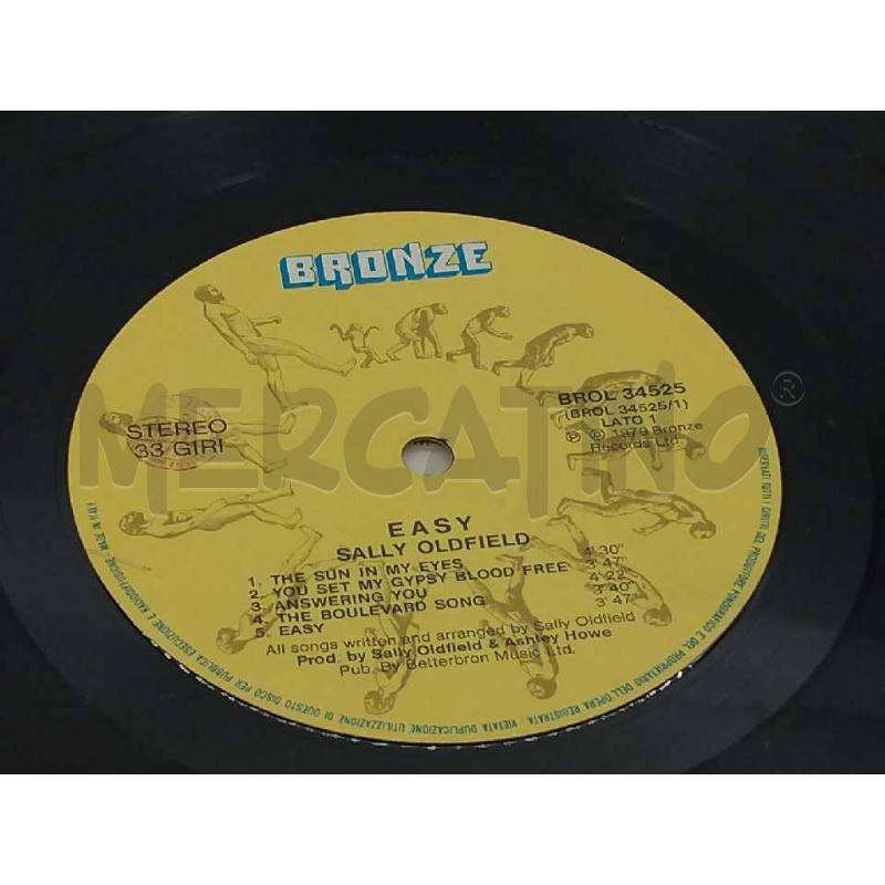 DISCO 33 GIRI SALLY OLDFIELD EASY VG | Mercatino dell'Usato Moncalieri bengasi 5