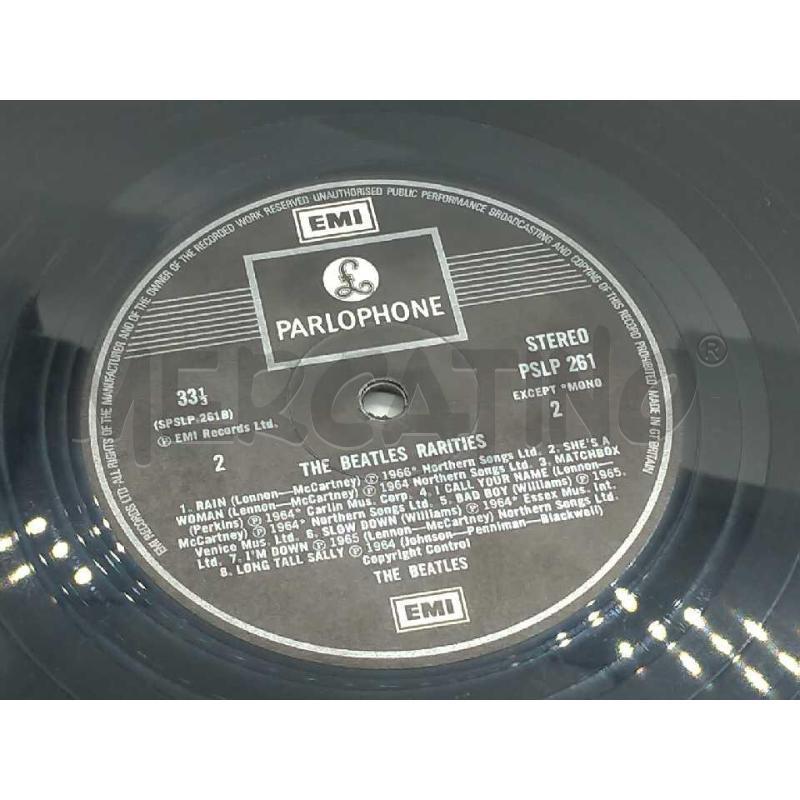 DISCO 33 GIRI THE BEATLES RARITIES PSLP 261 VG | Mercatino dell'Usato Moncalieri bengasi 4