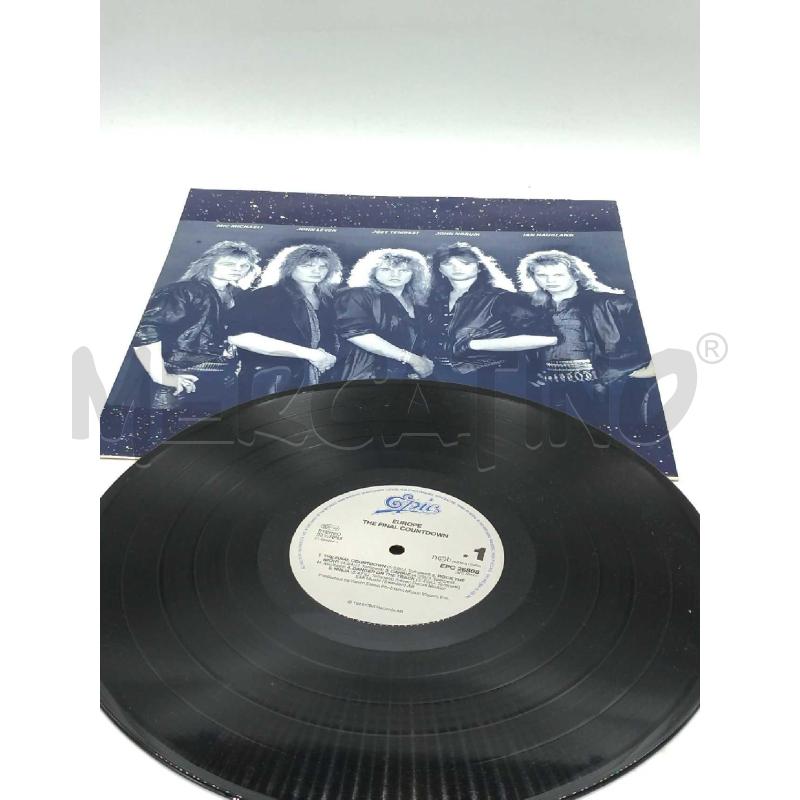 DISCO 33 GIRI THE FINAL COUNTDOWN EUROPE VG | Mercatino dell'Usato Moncalieri bengasi 3