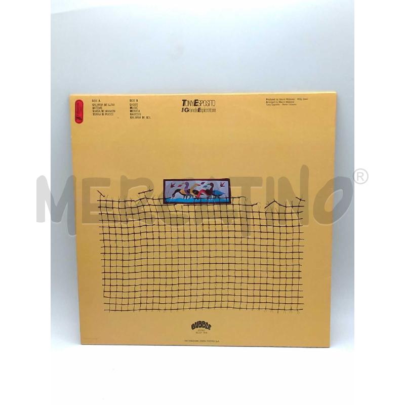 DISCO 33 GIRI TONY ESPOSITO IL GRANDE ESPLORATORE VG | Mercatino dell'Usato Moncalieri bengasi 2
