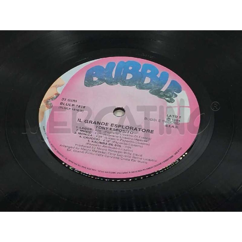 DISCO 33 GIRI TONY ESPOSITO IL GRANDE ESPLORATORE VG | Mercatino dell'Usato Moncalieri bengasi 4