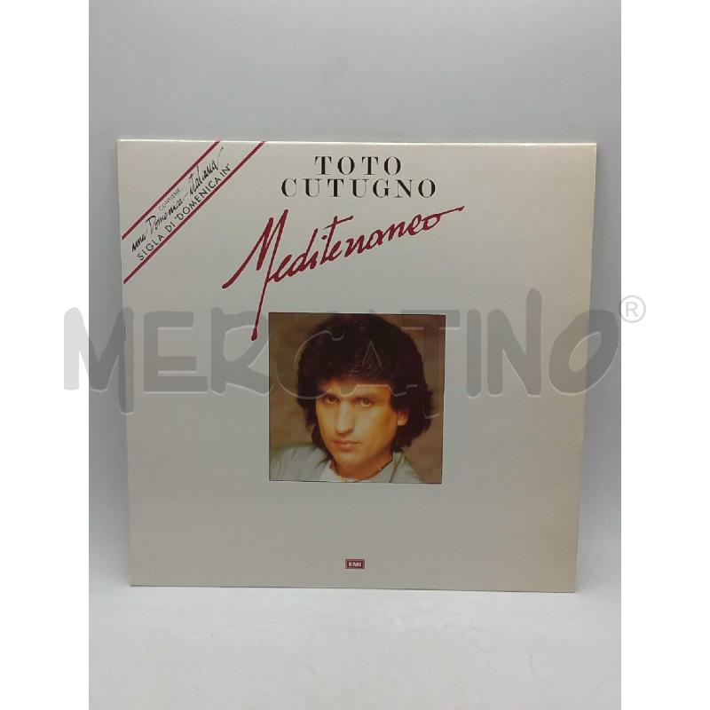 DISCO 33 GIRI TOTO CUTUGNO MEDITERRANEO VG | Mercatino dell'Usato Moncalieri bengasi 1