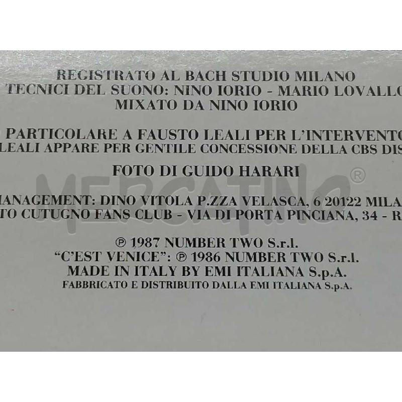 DISCO 33 GIRI TOTO CUTUGNO MEDITERRANEO VG | Mercatino dell'Usato Moncalieri bengasi 5