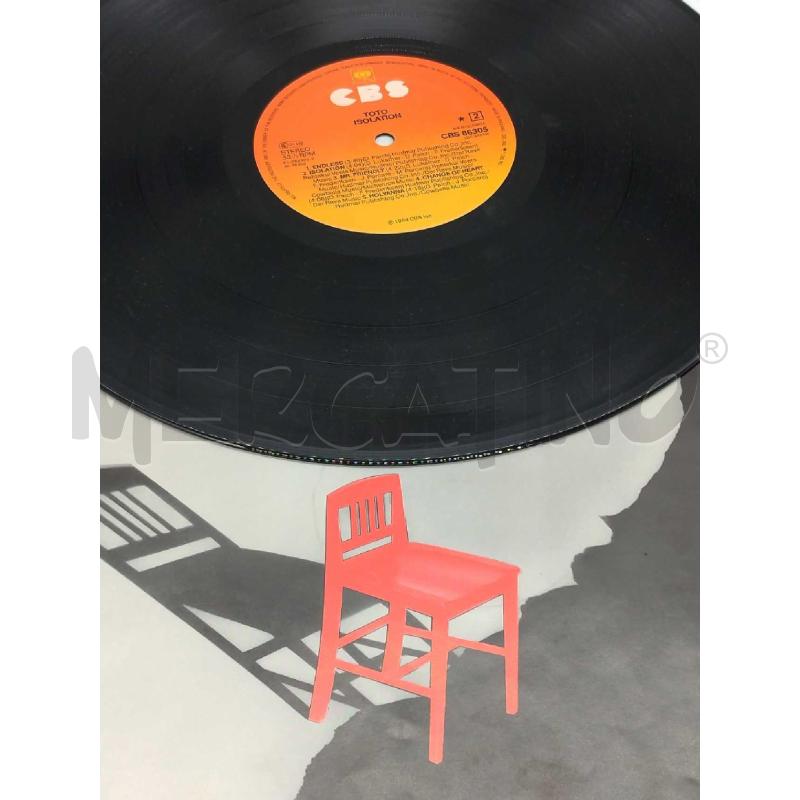 DISCO 33 GIRI TOTO ISOLATION VG | Mercatino dell'Usato Moncalieri bengasi 4