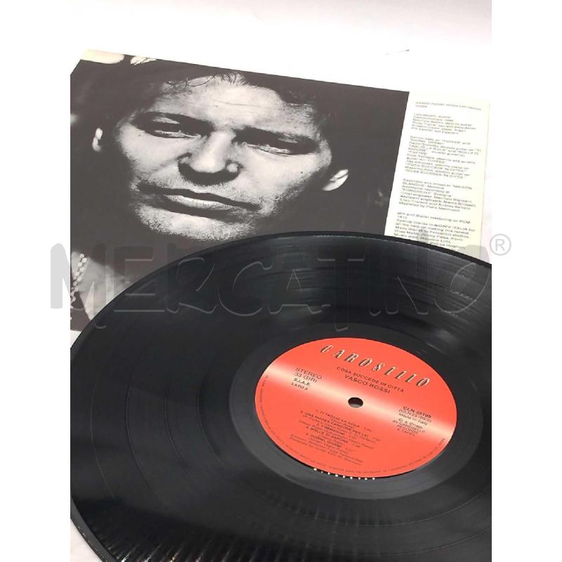 DISCO 33 GIRI VASCO ROSSI COSA SUCCEDE IN CITTA' COPERTINA SCRITTA VG+ | Mercatino dell'Usato Moncalieri bengasi 4