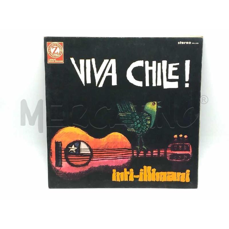 DISCO 33 GIRI VIVA CHILE INTI ILLIMANI VG | Mercatino dell'Usato Moncalieri bengasi 1
