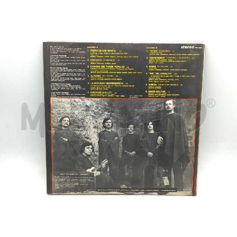 DISCO 33 GIRI VIVA CHILE INTI ILLIMANI VG | Mercatino dell'Usato Moncalieri bengasi 2