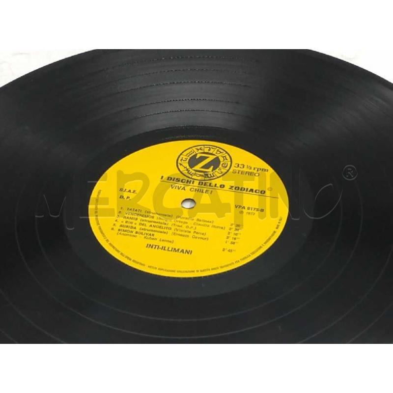 DISCO 33 GIRI VIVA CHILE INTI ILLIMANI VG | Mercatino dell'Usato Moncalieri bengasi 4
