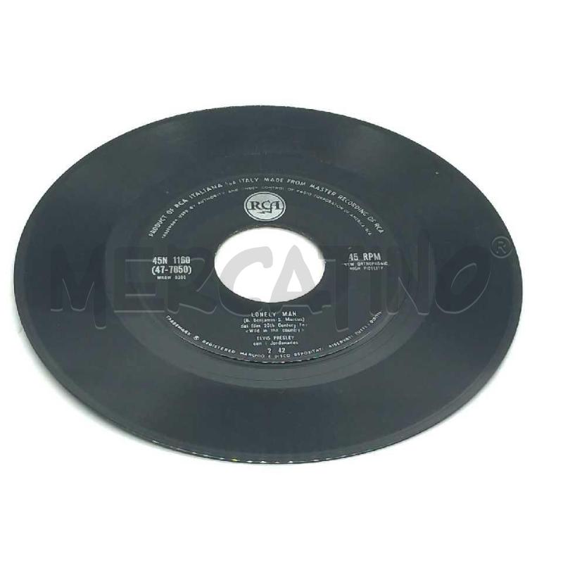 DISCO 45 GIRI ELVIS PRESLEY TORNA A SURRIENTO LONELY MAN 45N1160 | Mercatino dell'Usato Moncalieri bengasi 4