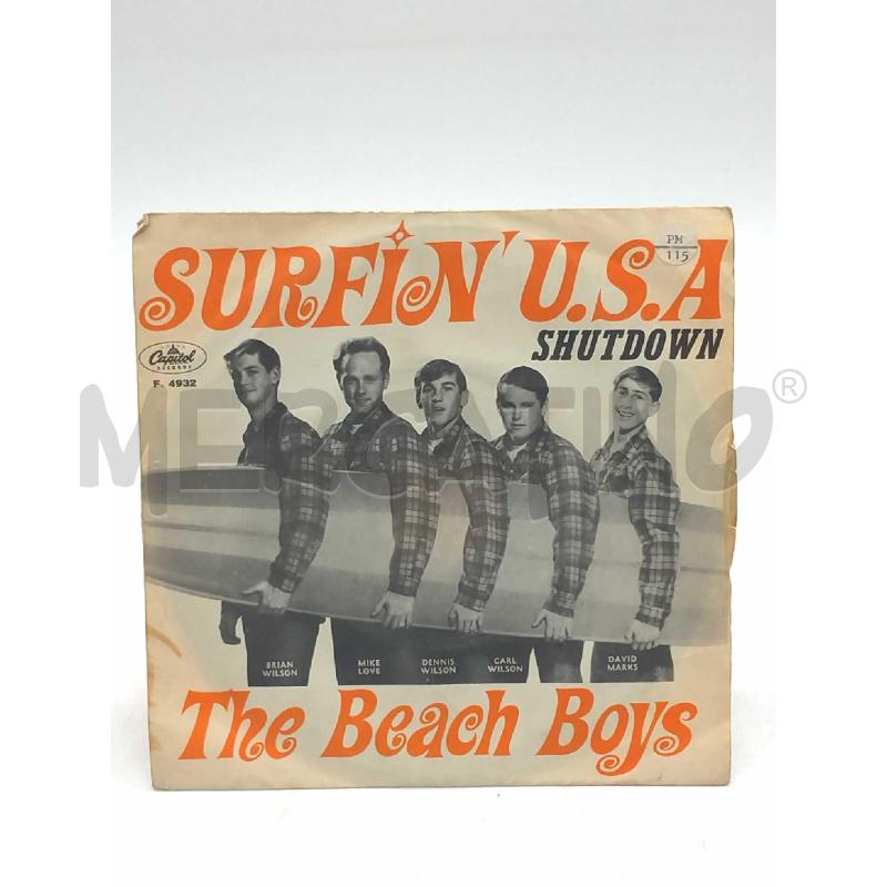 DISCO 45 GIRI SURFIN' USA THER BEACH BOYS F4932 VG | Mercatino dell'Usato Moncalieri bengasi 1