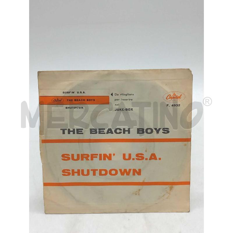 DISCO 45 GIRI SURFIN' USA THER BEACH BOYS F4932 VG | Mercatino dell'Usato Moncalieri bengasi 2