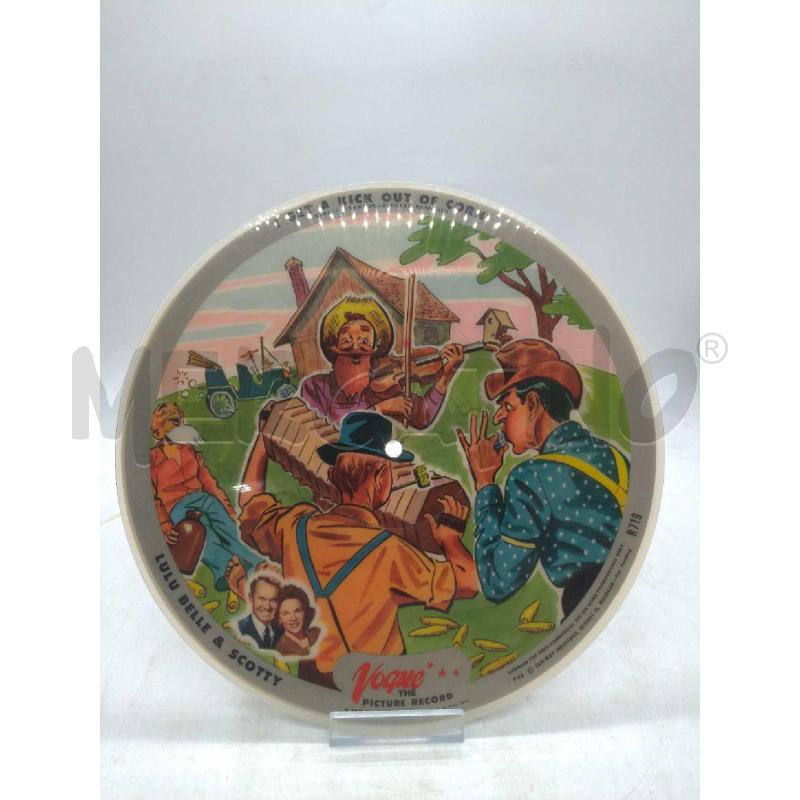 DISCO PICTURE DISC VOGUE LULU BELLE SCOTTY  | Mercatino dell'Usato Moncalieri bengasi 1