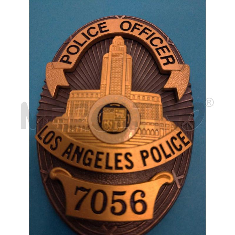 DISTINTIVO POLICE OFFICER LOS ANGELES 7056 | Mercatino dell'Usato Moncalieri bengasi 3