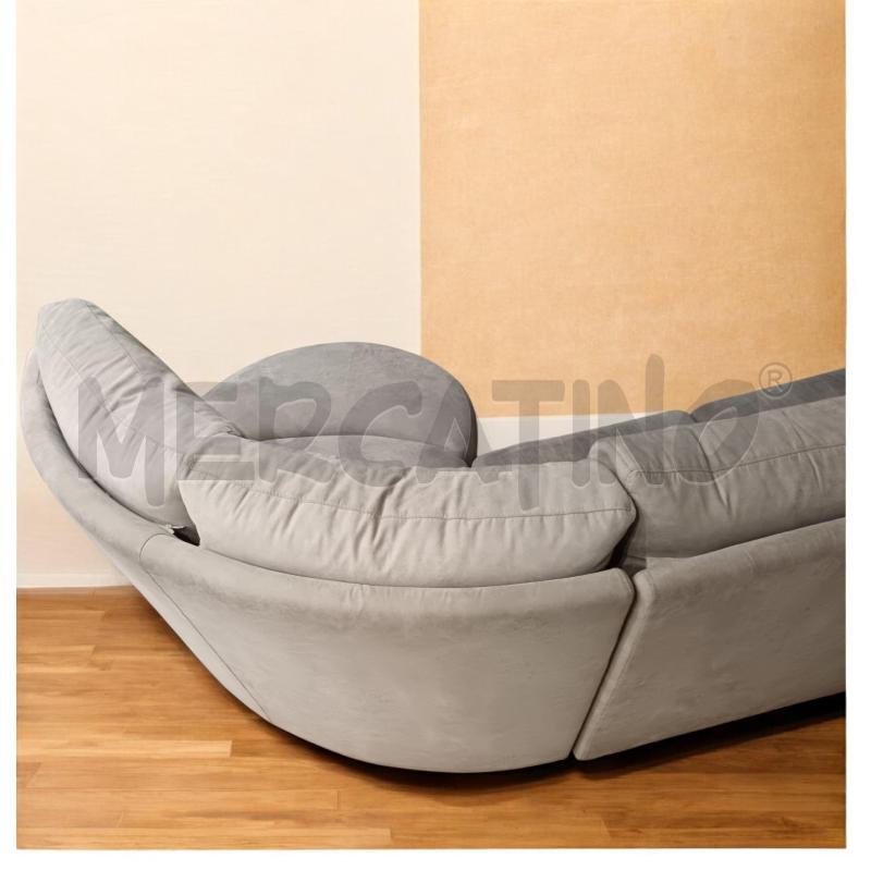 DIVANO ANGOLARE GRIGIO POLTRONE SOFA | Mercatino dell'Usato Moncalieri bengasi 2