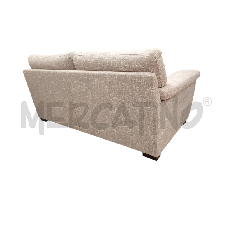DIVANO POLTRONE&SOFÀ TALZANO TESSUTO GRIGIO DIM. 98X210X97 CM | Mercatino dell'Usato Moncalieri bengasi 3