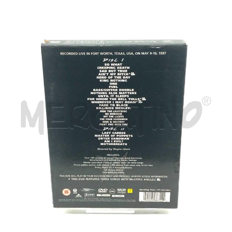 DVD MUSICALE LIVE METALLICA CUNNINGS STUNTS DOPPIO DVD | Mercatino dell'Usato Moncalieri bengasi 2