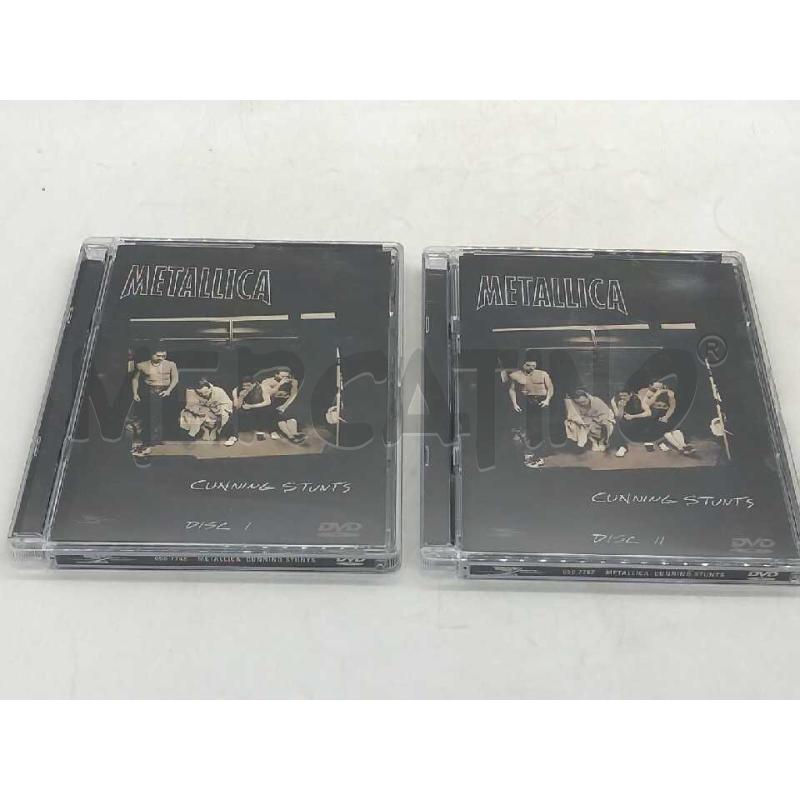 DVD MUSICALE LIVE METALLICA CUNNINGS STUNTS DOPPIO DVD | Mercatino dell'Usato Moncalieri bengasi 3