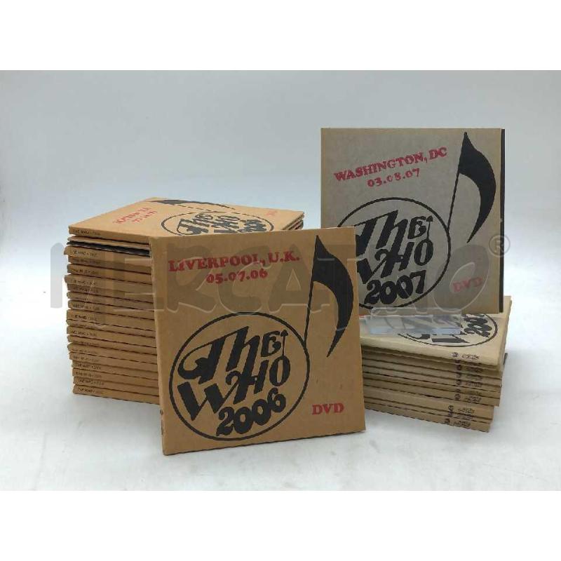 DVD THE WHO 2006/2007  BLOCCO 31PZ | Mercatino dell'Usato Moncalieri bengasi 1