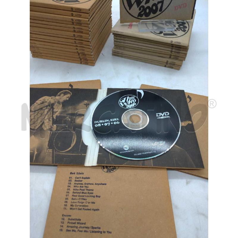 DVD THE WHO 2006/2007  BLOCCO 31PZ | Mercatino dell'Usato Moncalieri bengasi 3