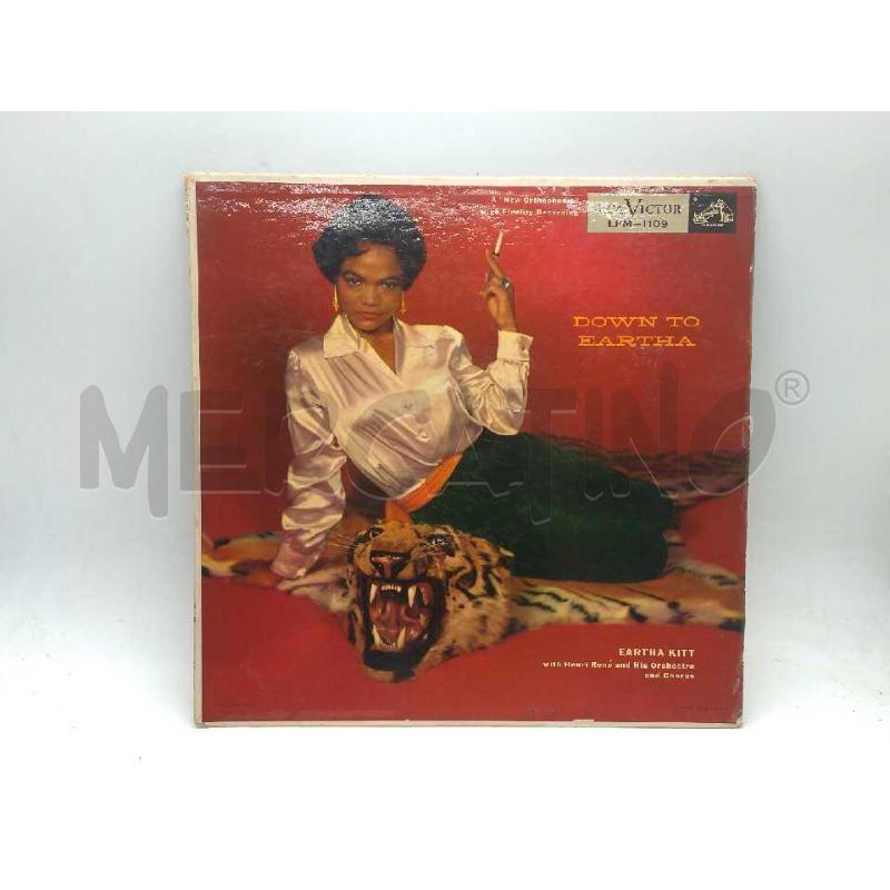 EARTHA KITT DOWN TO EARTHA | Mercatino dell'Usato Moncalieri bengasi 1