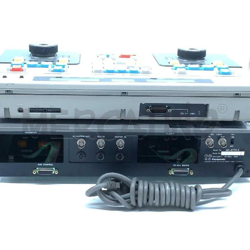 EDITING CONTROLLER PANASONIC AG A770 SYSTEM  COPPIA  | Mercatino dell'Usato Moncalieri bengasi 4