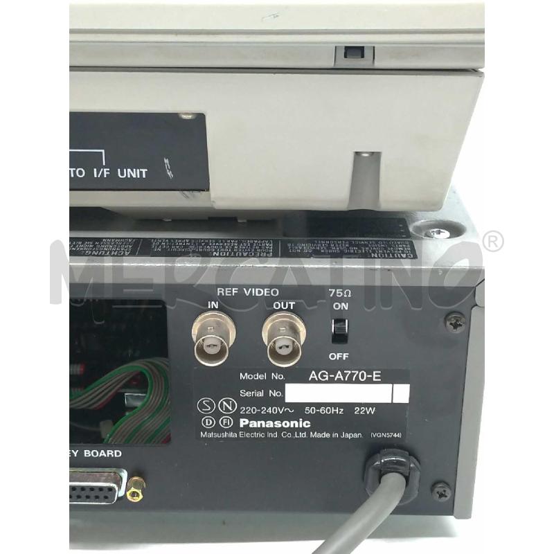 EDITING CONTROLLER PANASONIC AG A770 SYSTEM  COPPIA  | Mercatino dell'Usato Moncalieri bengasi 5