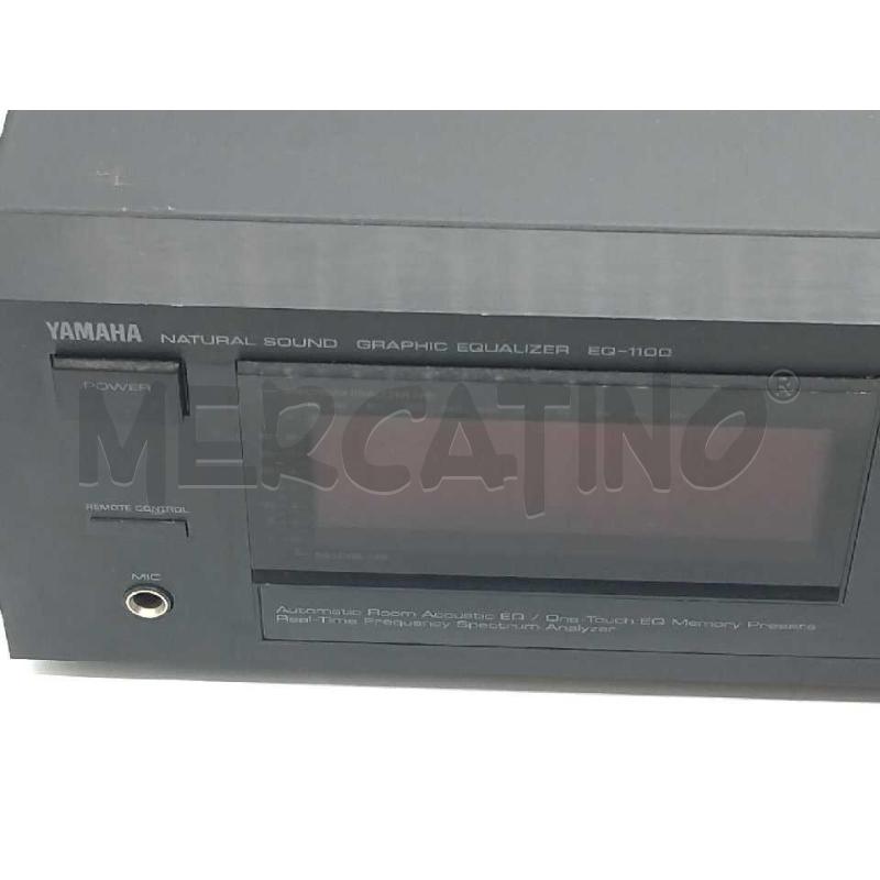 EQUALIZZATORE YAMAHA EQ 1100 | Mercatino dell'Usato Moncalieri bengasi 2